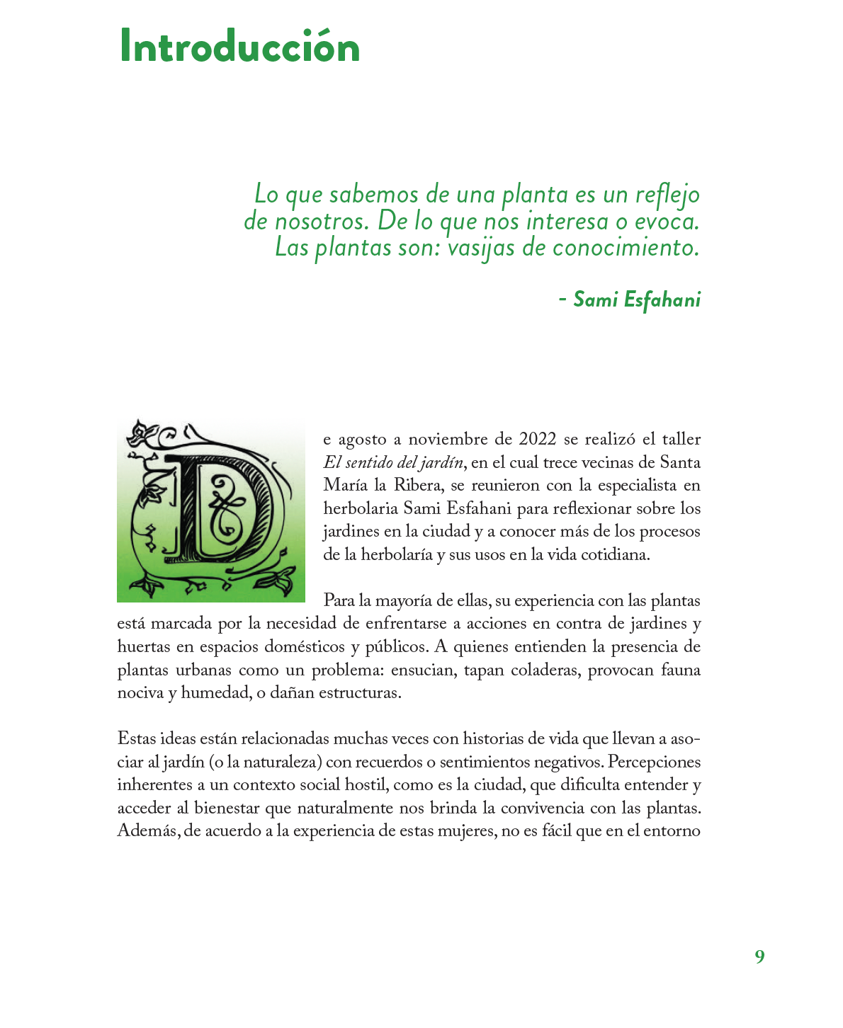 El Sentido del Jardín