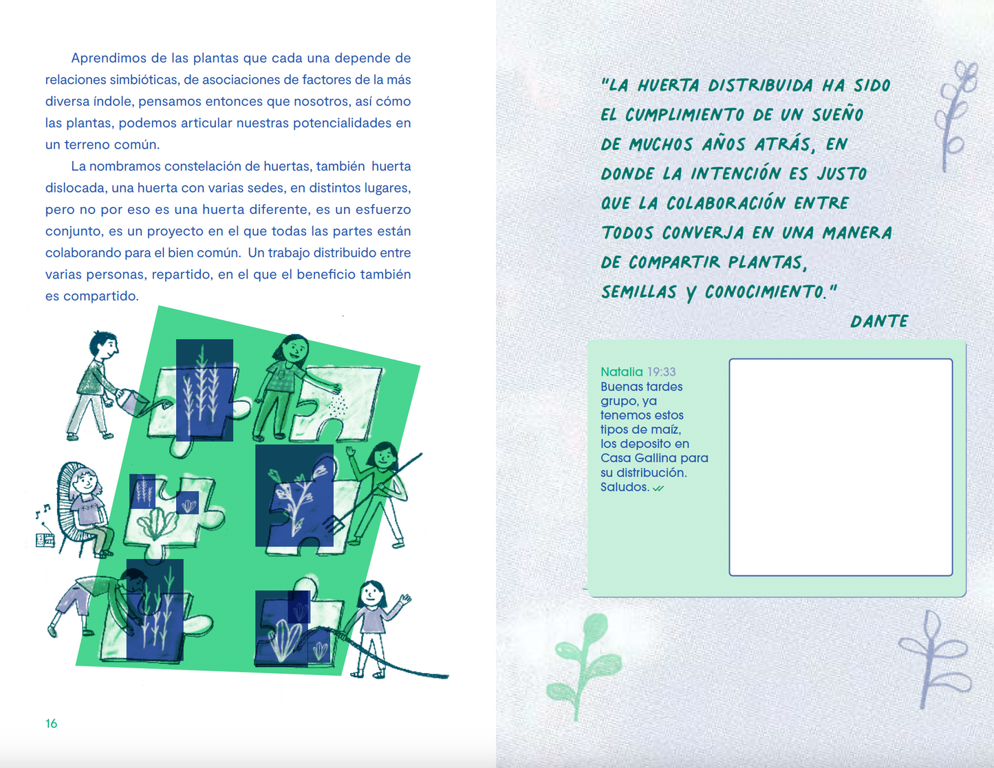 La huerta distribuida. Experiencias de agricultura urbana compartida