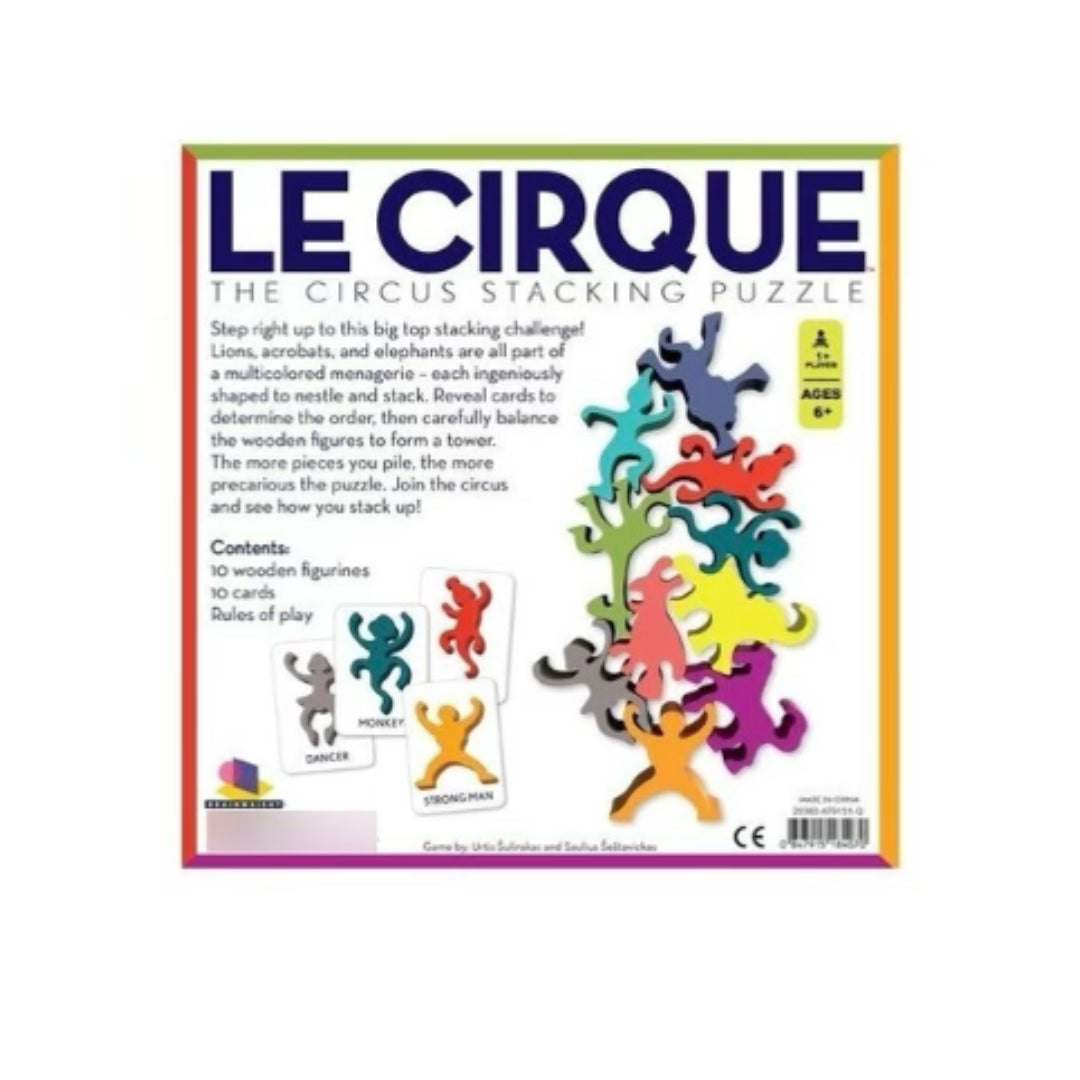 Le cirque the circus stacking puzzle