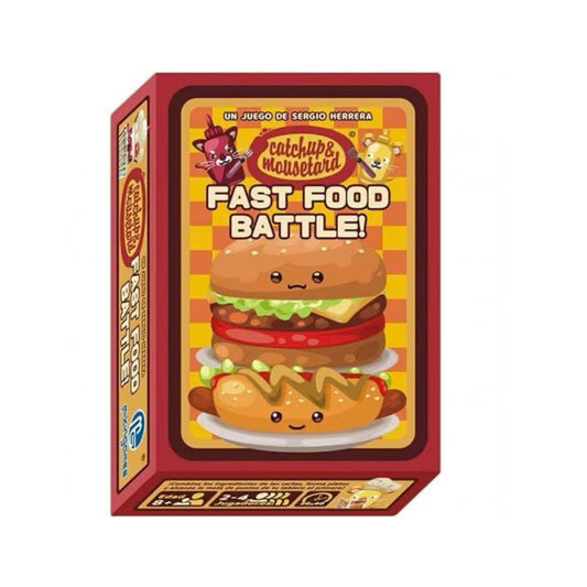 Fast Food Battle _ catch-up & mousetard