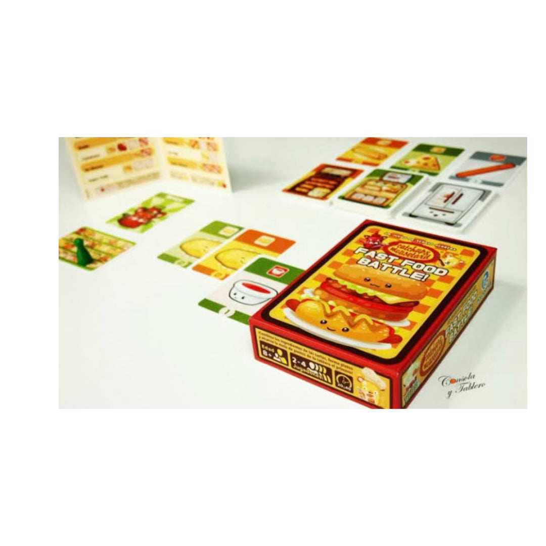 Fast Food Battle _ catch-up & mousetard
