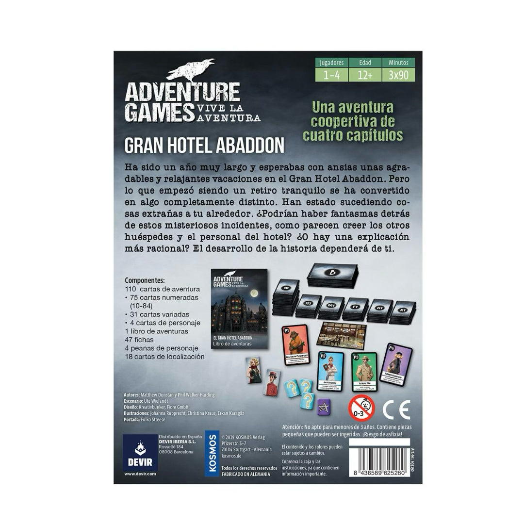 Adventure Games: Gran Hotel Abaddon