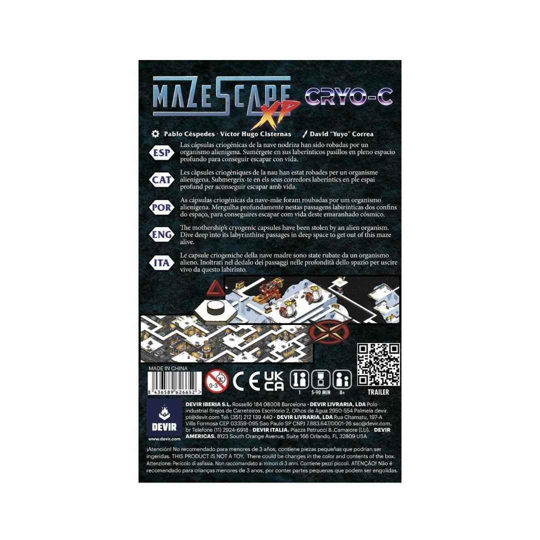 Mazescape XP Cryo