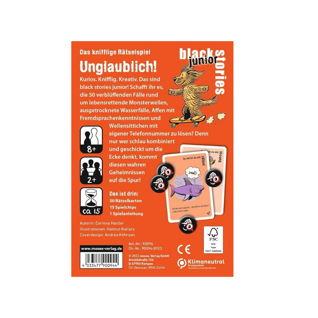 Black Stories Junior Incredible Stories