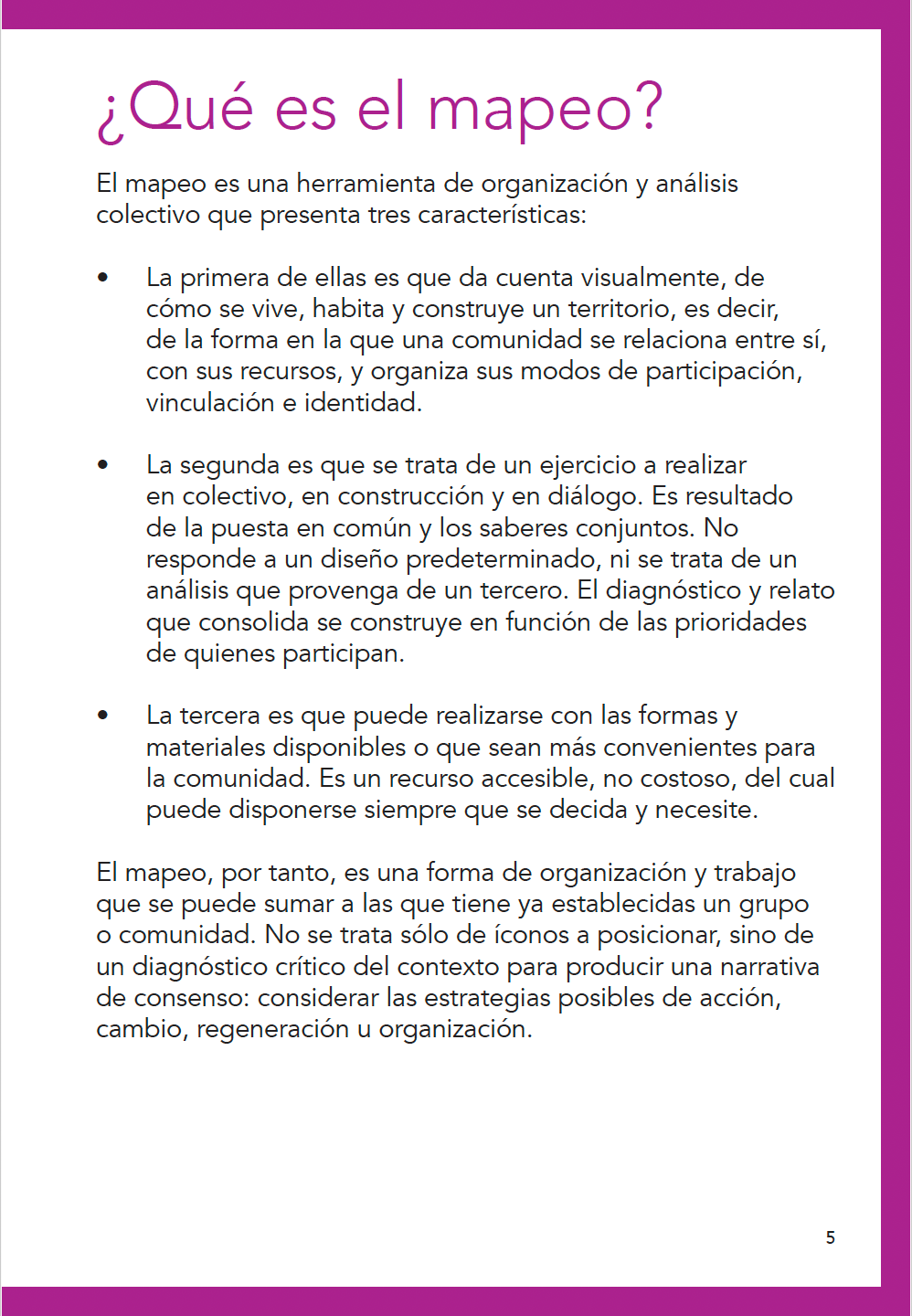 Constelaciones. Manual de herramientas para mapeo colectivo (español)