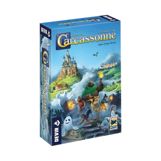 Carcassonne niebla en